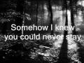 Anathema - One Last Goodbye (Lyrics) 