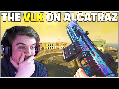 The VLK Shotgun Is PERFECT On Alcatraz! *Best VLK Rogue Setup* (Rebirth Island - Warzone)