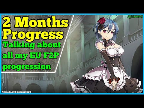 2 MONTHS F2P ACCOUNT PROGRESS (Europe Server) Epic Seven Free-To-Play Epic 7 [60 Days Progression]