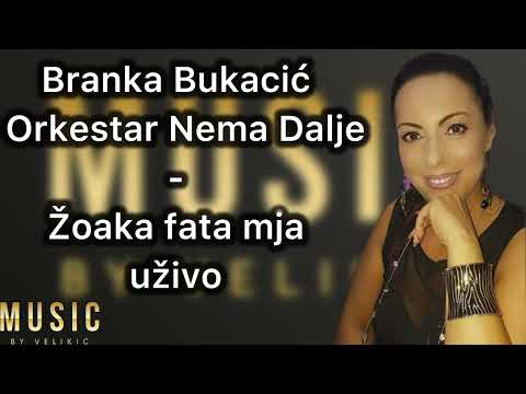 Branka Bukacic i Orkestar Nema Dalje uzivo - Zoaka fata mja 