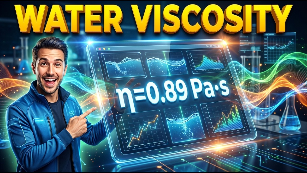 Water Viscosity Interactive Calculator