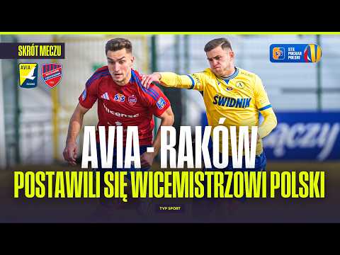 SKRÓT: AVIA ŚWIDNIK - RAKÓW CZĘSTOCHOWA. ZDECYDOWAŁA DOGRYWKA. STS PUCHAR POLSKI - ĆWIERĆFINAŁ