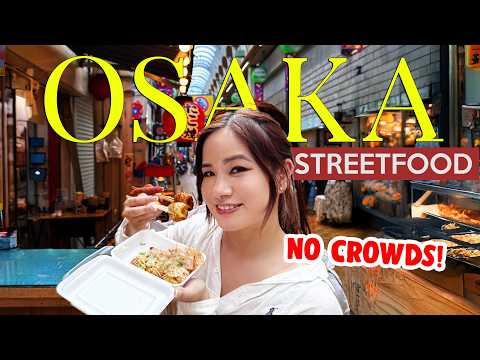 大阪街頭無冕美食！日本當地美食 - 日本旅遊指南 (OSAKA Street Food with NO CROWDS! Local Food in Japan - Japan Travel Guide)