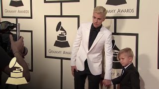 Justin Bieber | Fashion Cam | 58th GRAMMYs