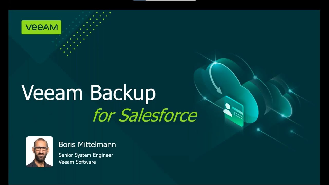 NOVINKA Veeam Backup for Salesforce video