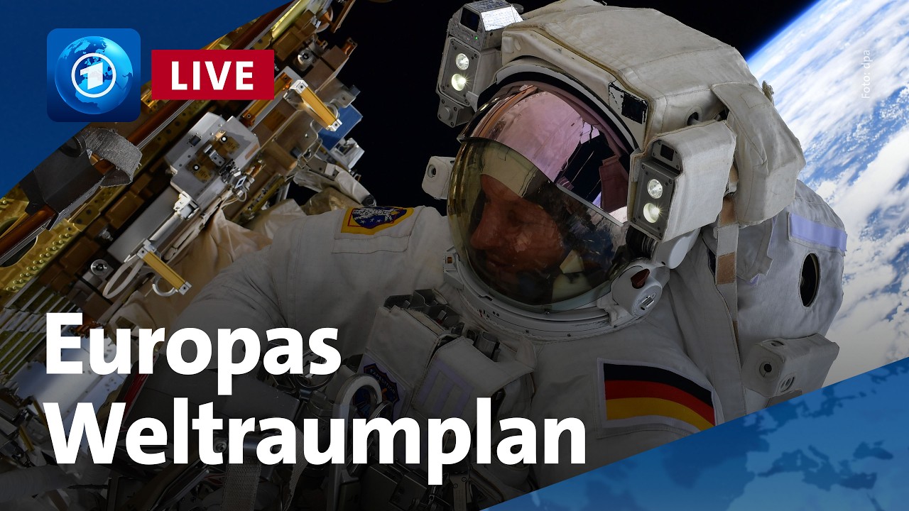 Europas Weltraumplan: Wegweisender Gipfel | 🌍 tagesschau24 Top-Thema, 10.9.2026