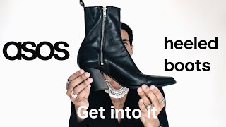 ASOS mens heeled boots  3 different pairs you shou