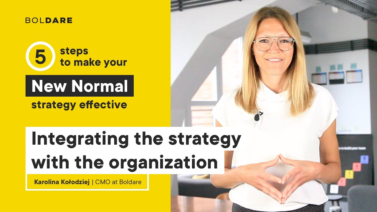 New Normal in Practice | #3 Integrating the strategy with the organization