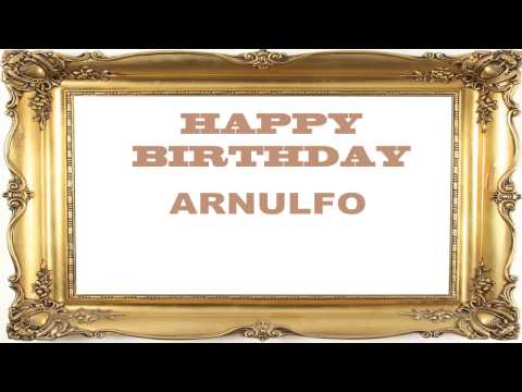 Arnulfo   Birthday Postcards & Postales - Happy Birthday