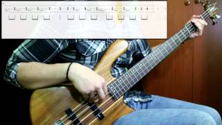 Radiohead - There There (Bass Cover) (Play Along Tabs In Video)