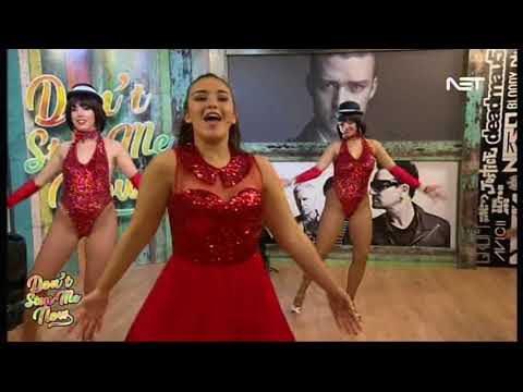 Nicole Falzon & Alison White Dancers - Big Spender on Don't Stop Me Now 2017/2018 (Week 24)