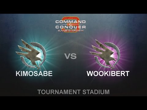 C&C3: Kane's Wrath 1vs1 - Kimosabe (GDI) vs. Wookibert (GDI)