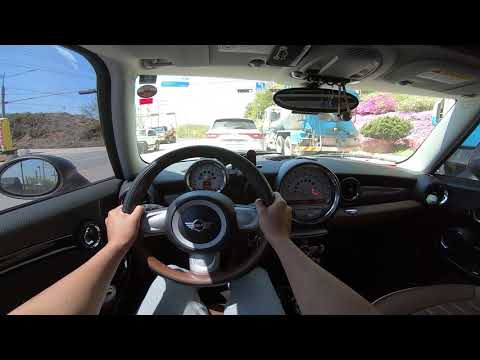 2010 mini cooper mayfair " compact fun to drive " [ POV Test drive with Binaural Audio ]
