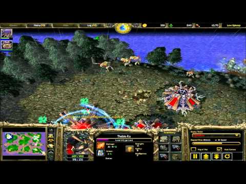 Undead vs Nightelf  Warcraft 3   ( Spike vs Eas-DD)