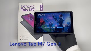 Lenovo Tab M7 Gen 3 2021 - Unboxing + Gameplay