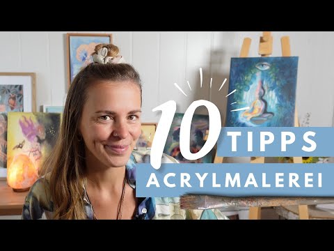 10 brilliant tips for painting with acrylic paints – beginners & advanced – acrylic painting