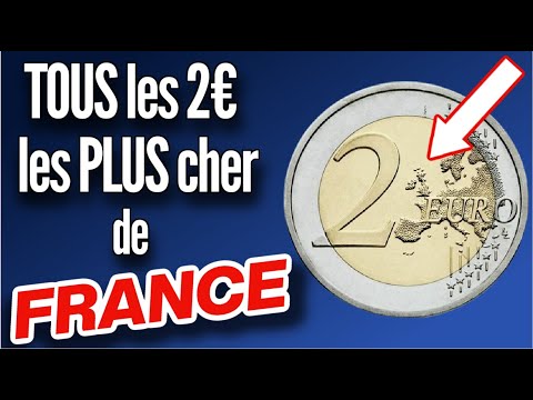 La pièce de 2 EURO commémorative La PLUS CHER ET La PLUS RARE de FRANCE