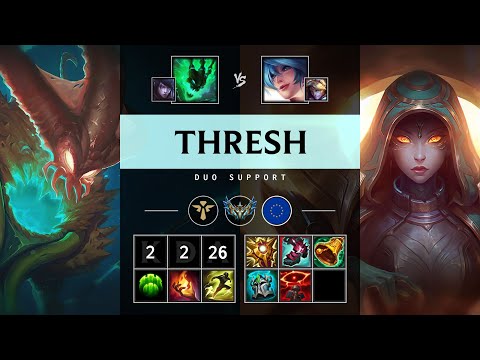 Thresh Support vs Sona - EUW Challenger Patch 25.12