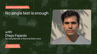 Diego Fajardo - No single test is enough
