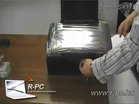 Epson SX 115 Unboxing (kicsomagolás)