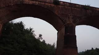 preview picture of video 'Balehonnur Bridge across Bhadra River'