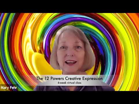 Learn the Truth and power of your Divinity in The Twelve Powers Creative Expression class!