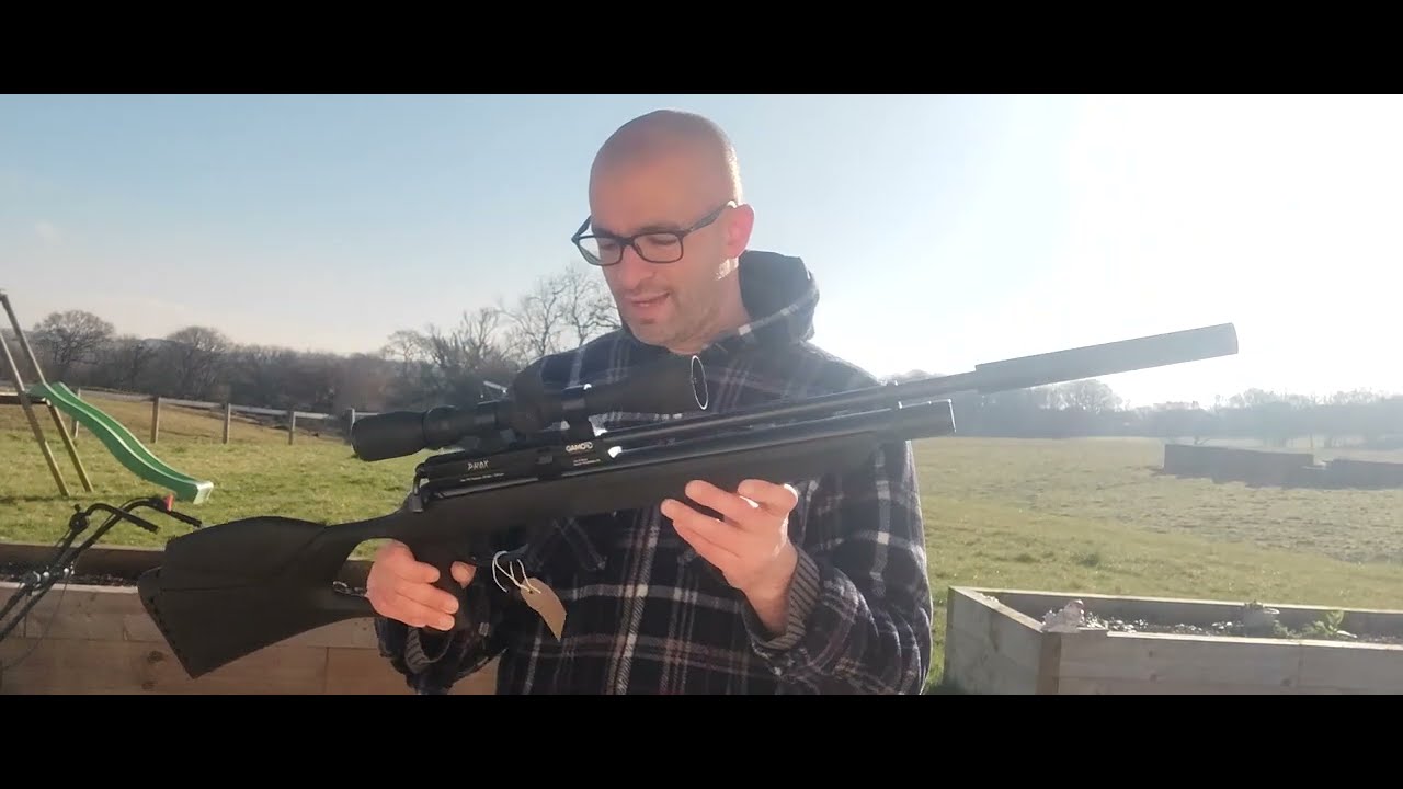 Gamo Phox - .22 PCP for starting off Crackshot demo.