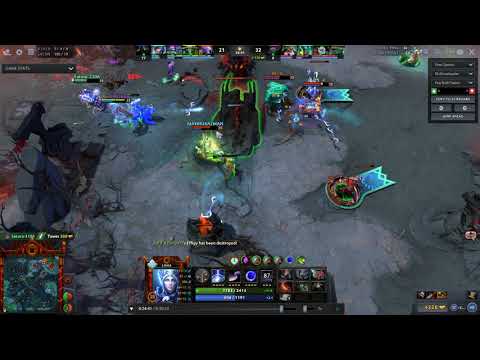 [DOTA 2] REFRESHER + AGHANIM NECROPHOS SAVE SNIPER