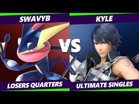 S@X 351 Losers Quarters - Kyle (Chrom) Vs. swavyb (Greninja) Smash Ultimate - SSBU