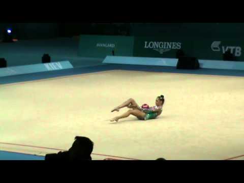 World Championships 2013 Kiev - GAMALEJEVA Jelizaveta LAT - Ball, Qualification