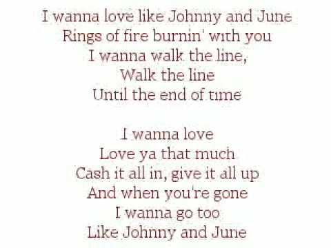 Heidi Newfield - Johnny & June (lyrics)