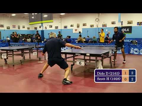 Dido Dutta (2163) vs Scott Hunter (1928) - JOOLA Summer Open at ICC on 5-15-2022