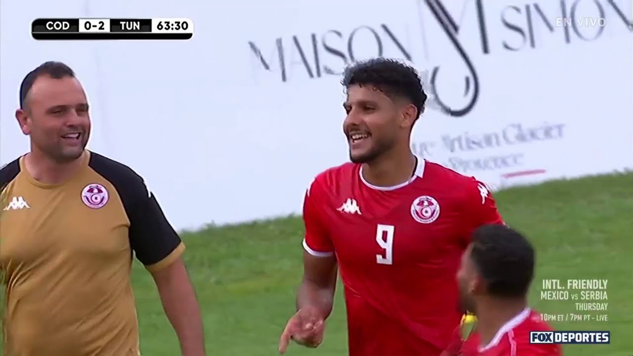 ⚽🔥 DOBLETE DE OMAR BEN ALI. | RD Congo 0-3 Túnez | Jornada 1 | Grupo A | Maurice Revello 2026