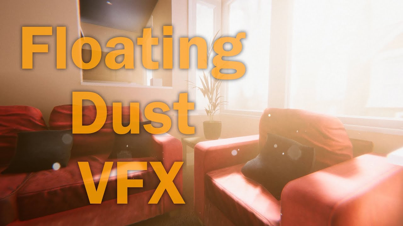 Floating Dust VFX for the Unity game engine