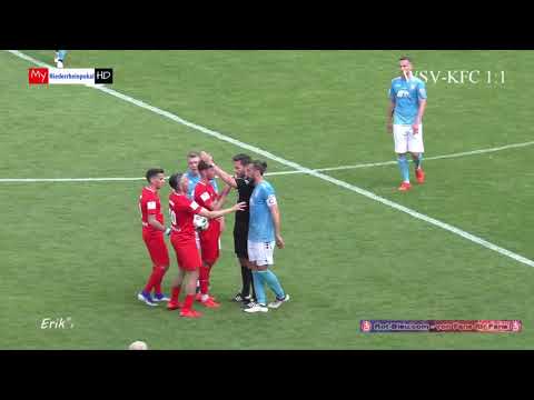 Pokalfinale Niedrrhein KFC Uerdingen - Wuppertaler SV (mit Pyro)