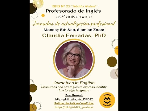 Claudia Ferradas - 50 años Prof. de Inglés ISFD 22