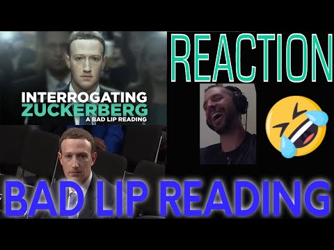 BAD LIP READING - Interrogating Zuckerberg - REACTION - Random Unimportant White Guy
