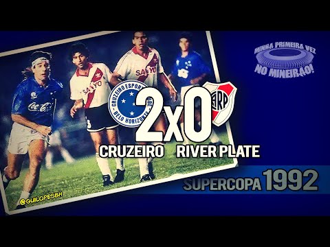Cruzeiro 2x0 River Plate - Supercopa da Libertadores 1992 (Os caras de azul)
