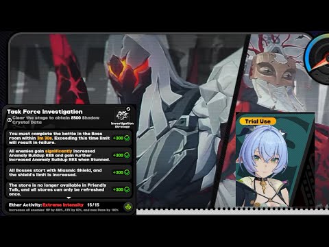 Zenless Zone Zero - Lost Void: Task Force Investigation Ether 15 F2P Guide (vs Wandering Hunter)