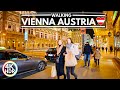 Vienna Austria Best Quality Night Walk March 2022 4K HDR Walking Tour 33min