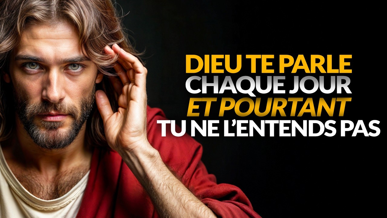 DIEU TE PARLE CHAQUE JOUR, ET POURTANT TU NE L’ENTENDS PAS