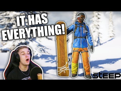 This Game has EVERYTHING I Could Ever Want! (Snowboarding, Skiing, Wingsuit, etc.) | Steep - YouTube