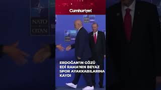 Protokolde ezber bozan seçim: Erdoğan'ın gözü Edi Rama'nın beyaz spor 