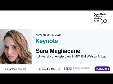 Keynote at Causal Science Meeting 2021
