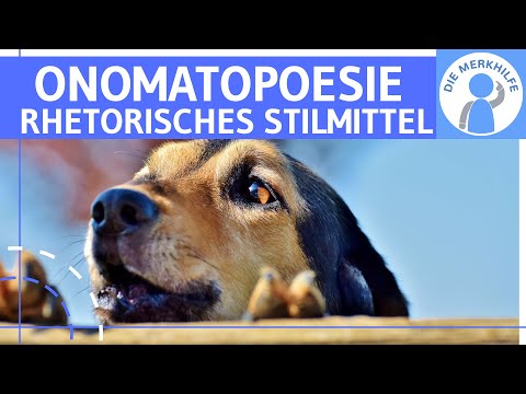 Onomatopoesie - Was ist die Onomatopoesie? Erklärung, Wirkung & Beispiele - Rhetorisches Stilmittel