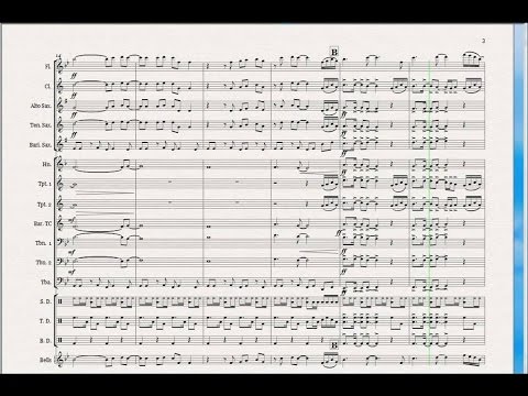 Hey baby - Marching Band Arrangement