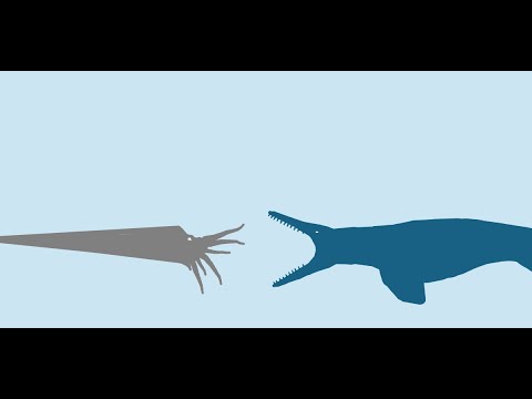 tylosaurus vs giant orthocone
