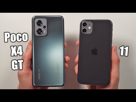 Poco X4 GT vs iPhone 11 🔥 Speed Test