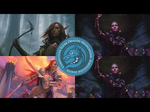 #intothebadlands cEDH Tournament Round 3 - Marwyn, Inalla (x2), Najeela