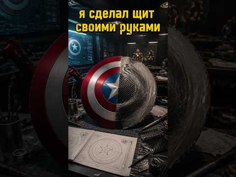 Этот щит из Marvel РЕАЛЬНО работает! 🛡️ #марвел